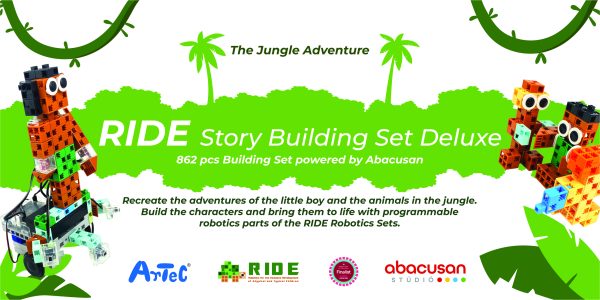 RIDE Story Building Set Deluxe - The Jungle Adventure - Image 4